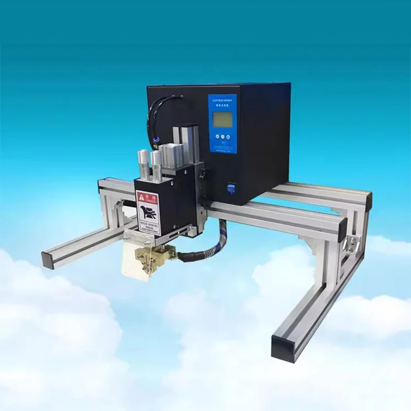 العلامة التجارية الجديدة GJ01 ماكينة لحام نقطي التحكم في الحواسيب الصغيرة العملاقة الهريس بطارية لحام هوائي الألومنيوم 10KW ل 18650 32650 #5