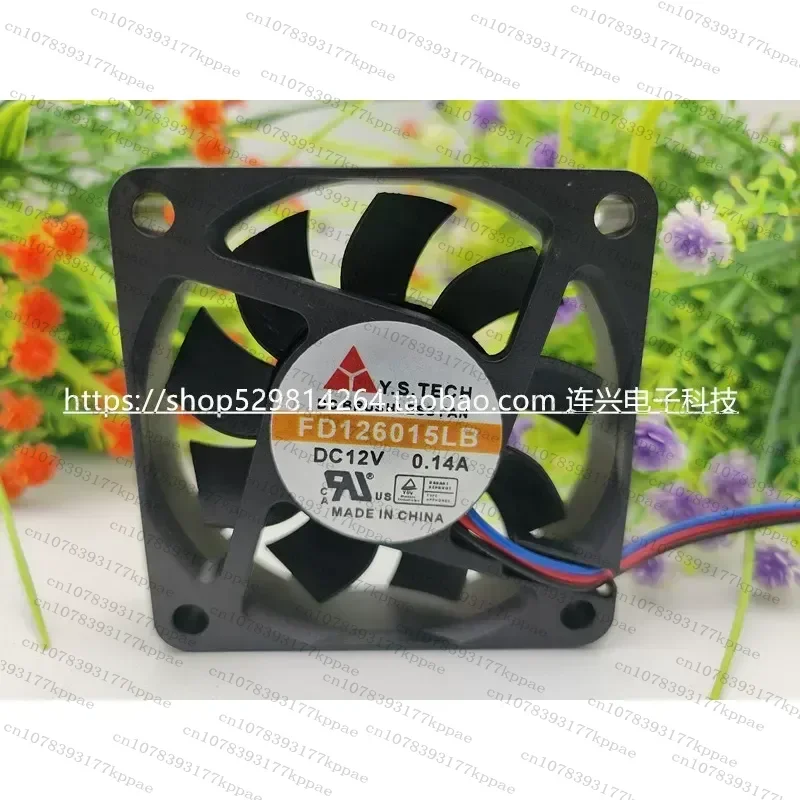 1PCS for Y.S.TECH Wonsan FD126015MB LB HB ML LL MS LS 12V 6015 Cooling Fan