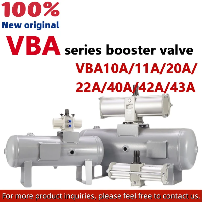 SMC booster valve VBA20A, VBA20A-03 VBA20A-03GN VBA20A-F03 VBA20A-F03GN new original gas booster pump