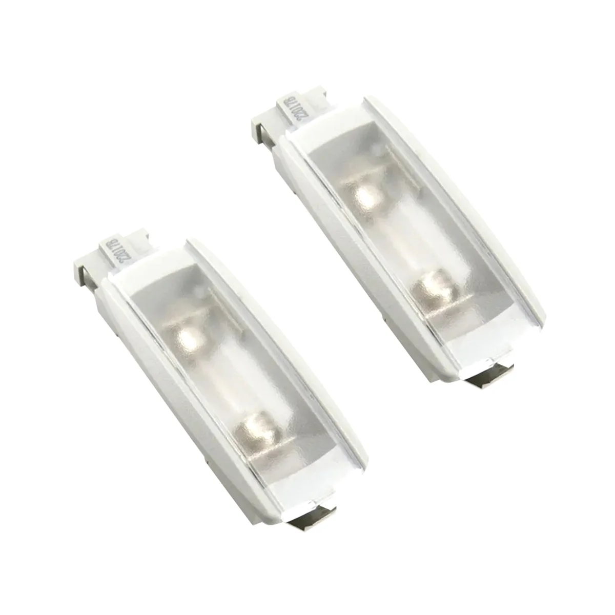 2Pcs Dome Lamp Reading Light for VW Passat B6 B7 CC Golf 5 MK6 MK7 Tiguan Polo Interior MakeUp Lights 1KD947109A Grey