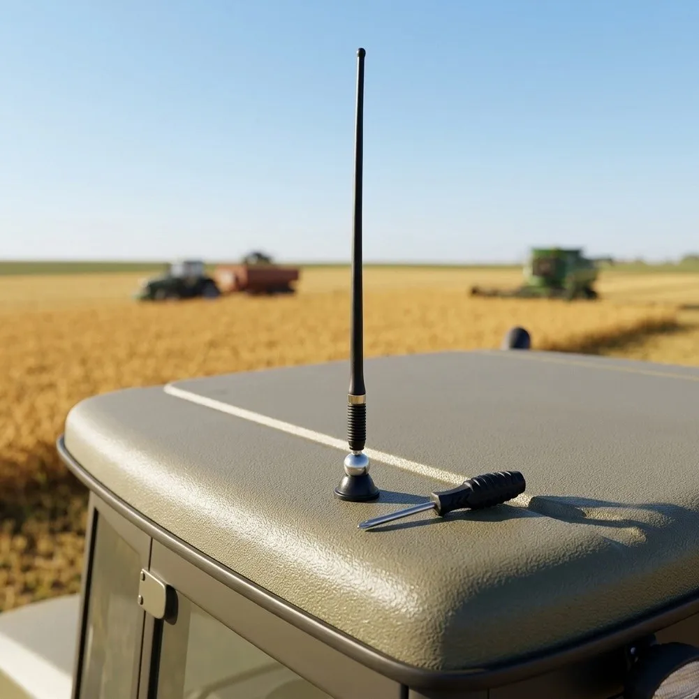 Car Tractor Rubber Radio Antenna For Kubota For Massey For Ferguson For Yanmar RMA60 Car Accessories