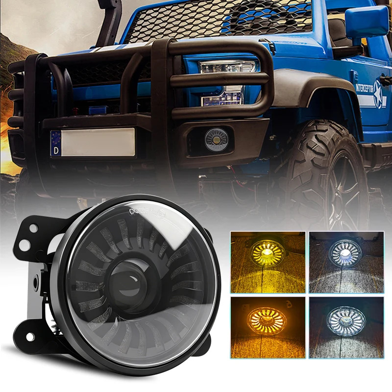 

4 Inch LED Fog Light Led Fog Lights 30W Auxiliary Spoting Light Driving Light Off Road 4x4 Car for Jeep JK Dodge Journey