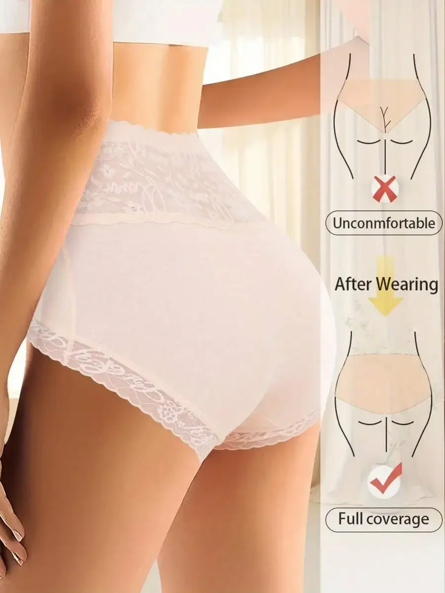

High Waist Tummy Control Panties Seamless Butt Lifting Body Shaper Soft Breathable Daily Wear