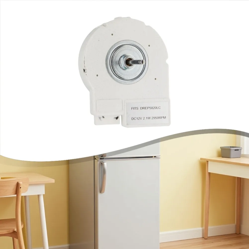 DREP5020LC 12V 2.1W DC Brushless Motor 2950RPM For Refrigerator Cooling System High Efficiency Long Lasting Fan