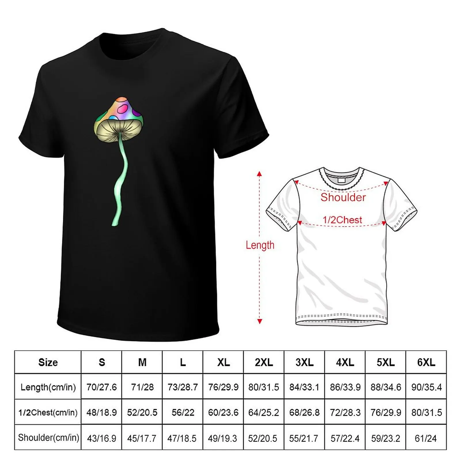 Magic Shroom T-Shirt Sport Basic Moisture Wicking Tee