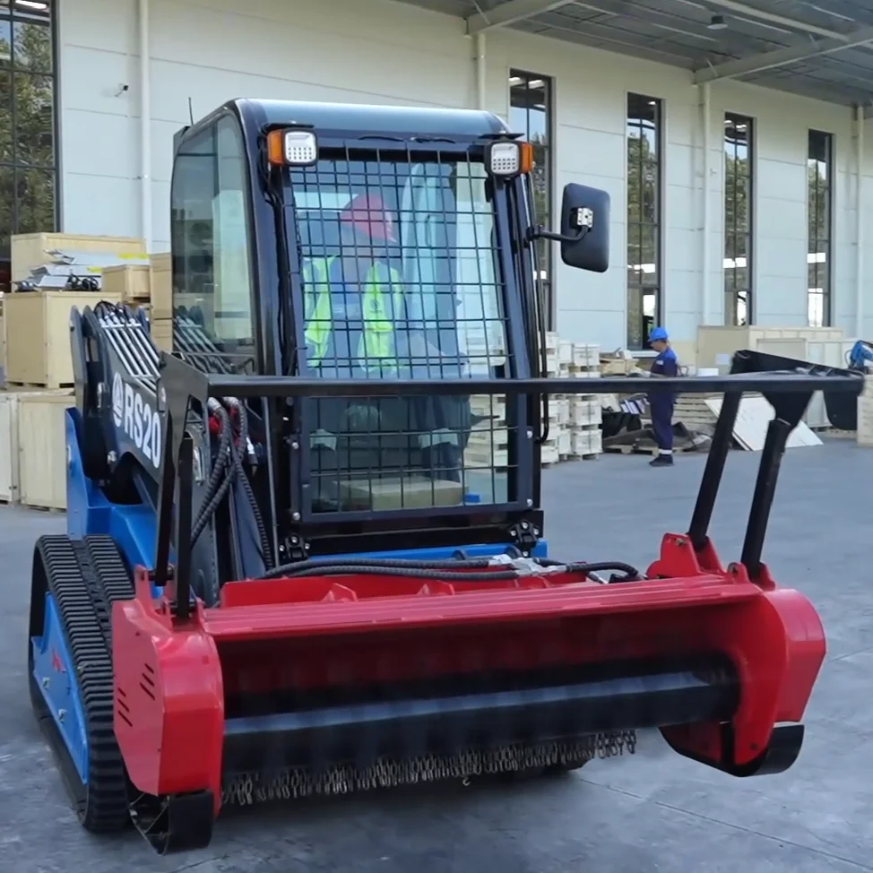 Affordable Price Sliding Loader Multi-Function Crawler Skid Loaders CE Approved Mini Skid Steer Loader