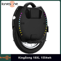 EU Stock Newest Original KingSong 18XL 1554wh Battery 2200W Motor Top Speed 50km/h New Upgrade Honeycomb Pedal KS Electric wheel