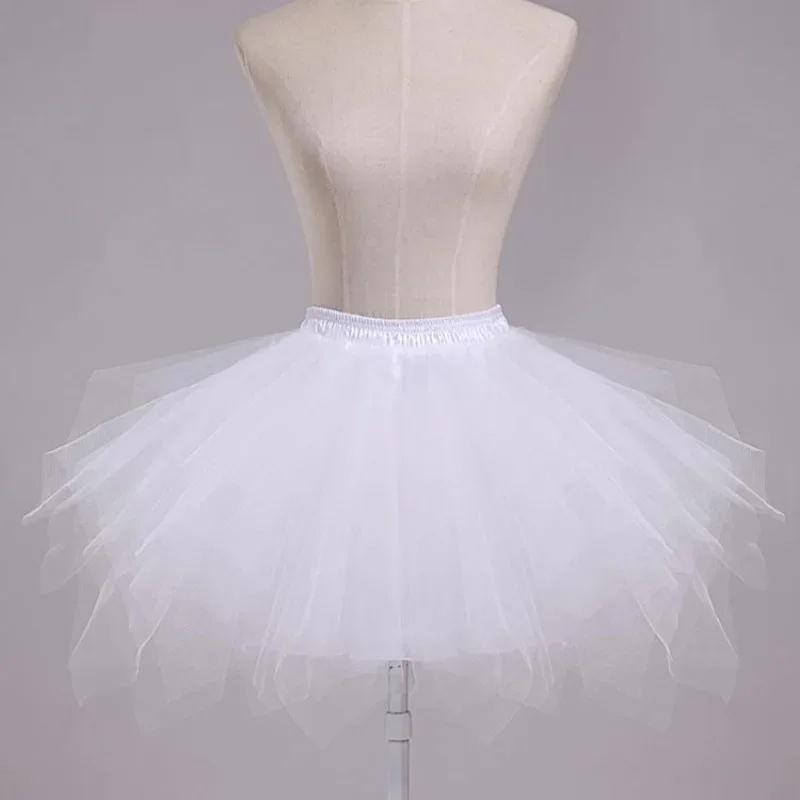 Wholesale Children's Adult Short Fishbone-free Fluffy Skirt Soft Petticoat Skirt