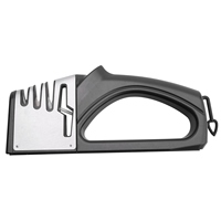 -AT37 Sharpener,4 Stage Knife Sharpener,4-In-1 Knife And Scissors Sharpener With Diamond,,Tungsten,Kitchen Tools For Kind