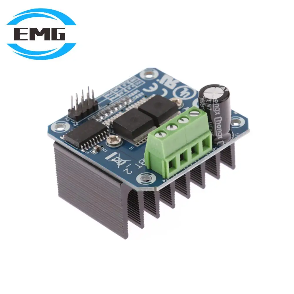 Double BTS7960 High Power Motor Driver Module 43A H-bridge Current Limit