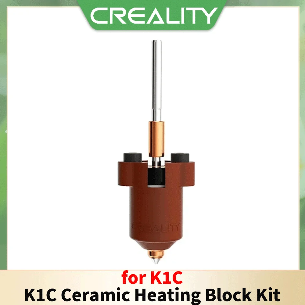 

CREALITY Original K1C Ceramic Heating Block Kit Quick-swap Nozzle Kit High Flow Printing 3d Printer Accessories
