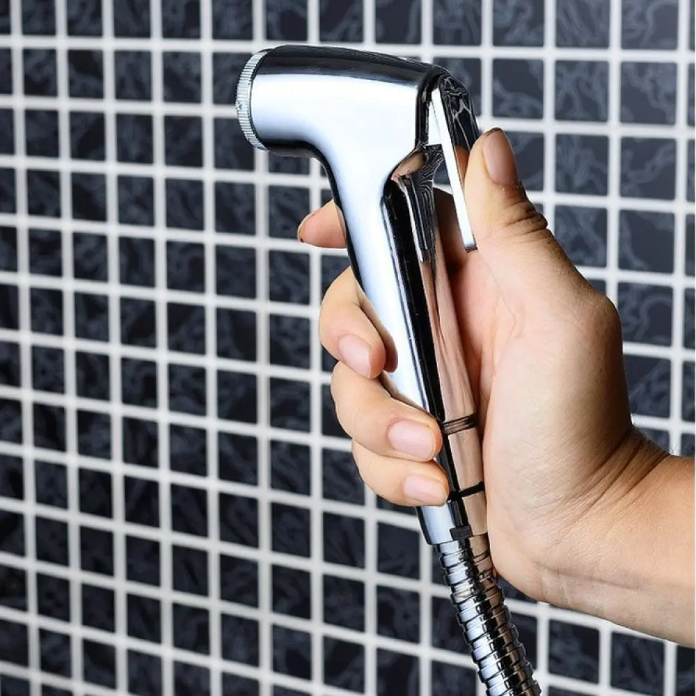 Bathroom Bidet Sprayer Attachment Toilet Cleaning Shower Head Pressurized Water Applicator Personal Hygiene Washer