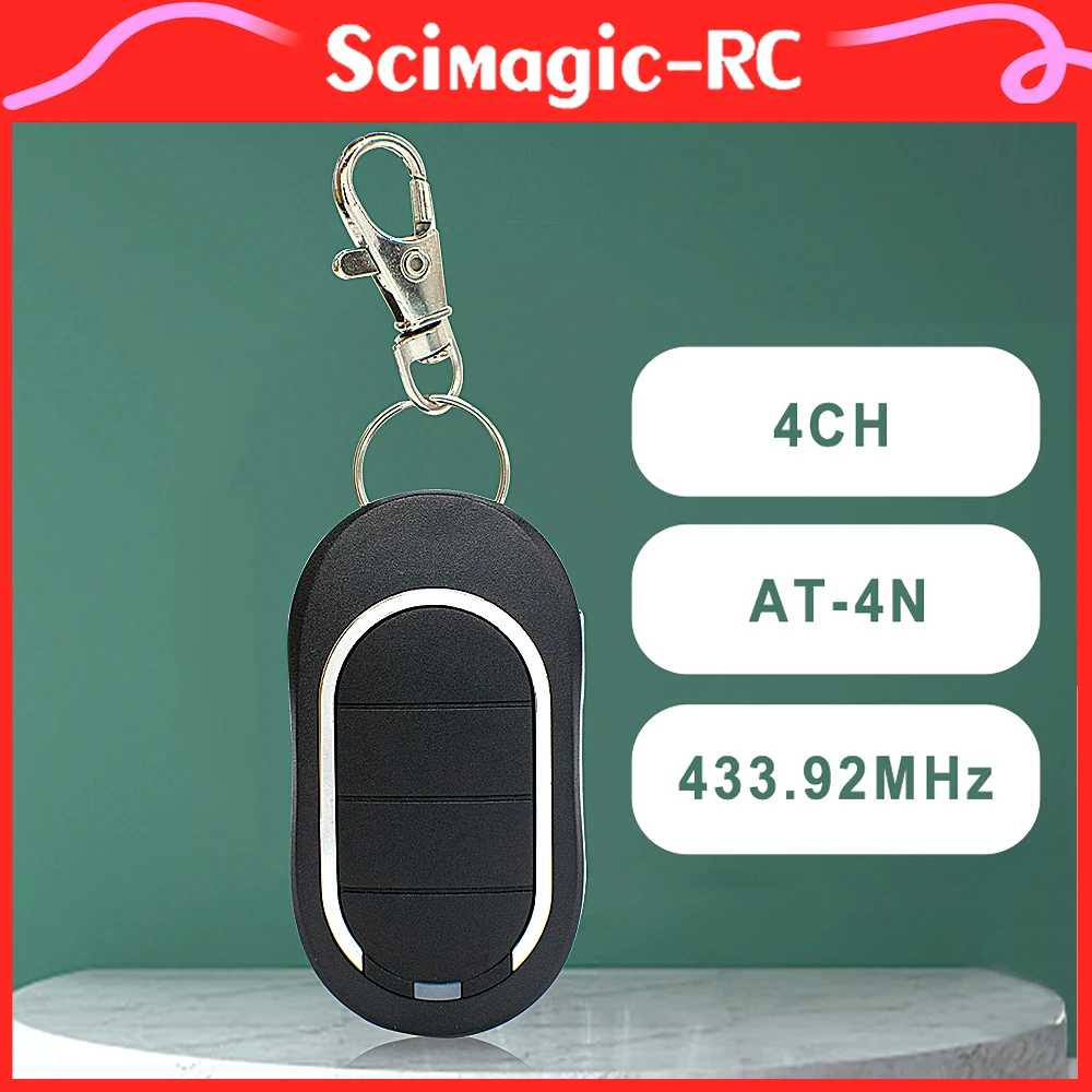 

Newest Cheapest Alutech AT-4N 433.92MHz Garage Remote Control 433.92 MHz AT-4N Gate Door ,Barrier Opener