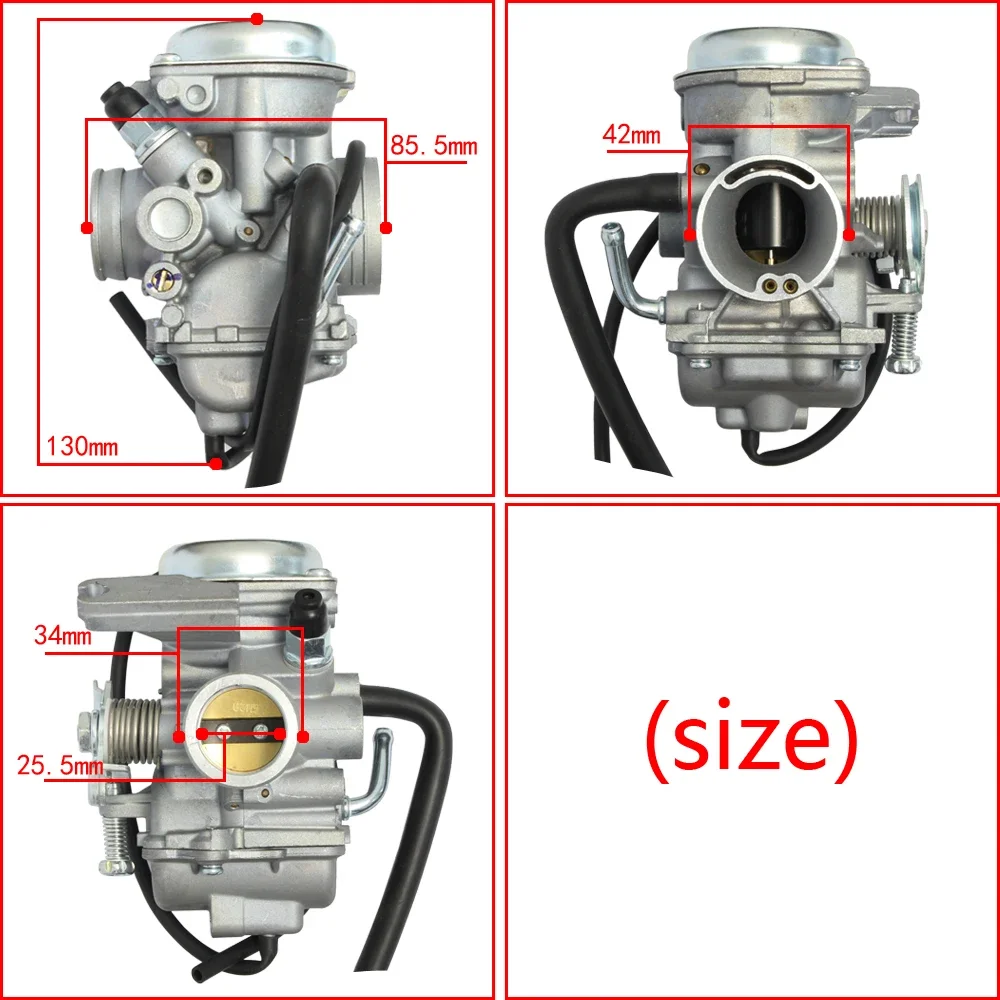 Carburetor Carb For Yamaha Ytx 125 Ytx Hlx125 Hlx 125 Bajaj Kawasaki Tv Bintang Tv Phoenix 125 125cc