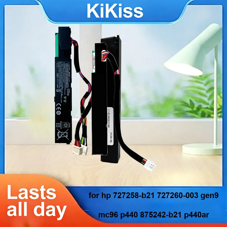 

Высокоэффективный аккумулятор 871266-001 871264-001 0-1100 мАч для HP 727258-B21 727260-003 GEN9 MC96 P440 875242-B21 p440ar