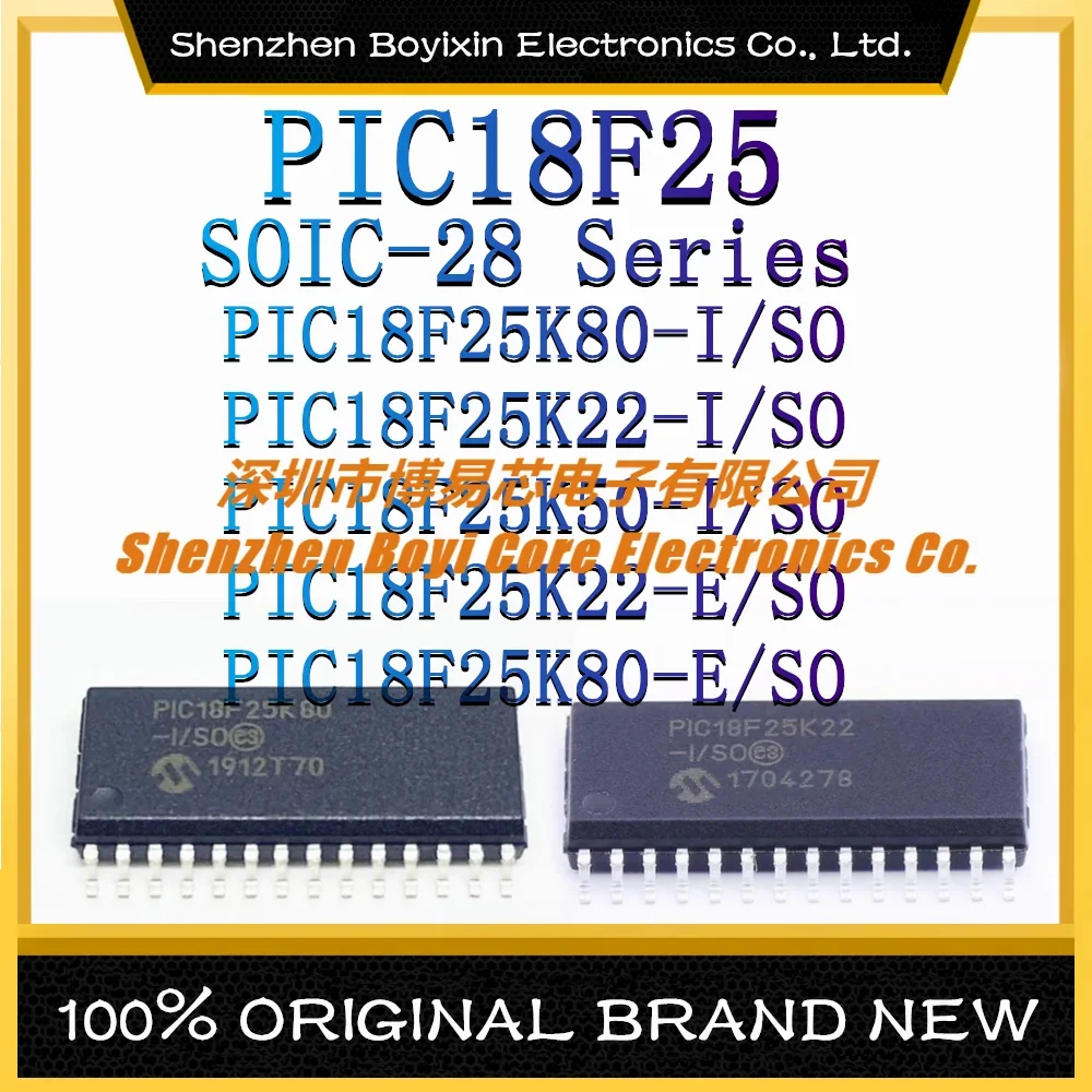 

P18F25K80-I/SO P18F25K22-I P18F25K50-I P18F25K22-E P18F25K80-E New SOIC-28