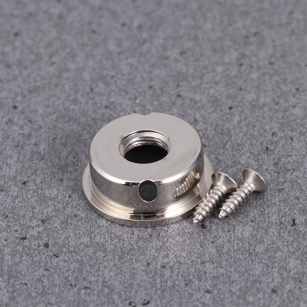 

1 set 1 Set Nickel Plated Mounting For Electric Input With Screws Guitar Socket Plate Reliable Replacement Fits Tl Style