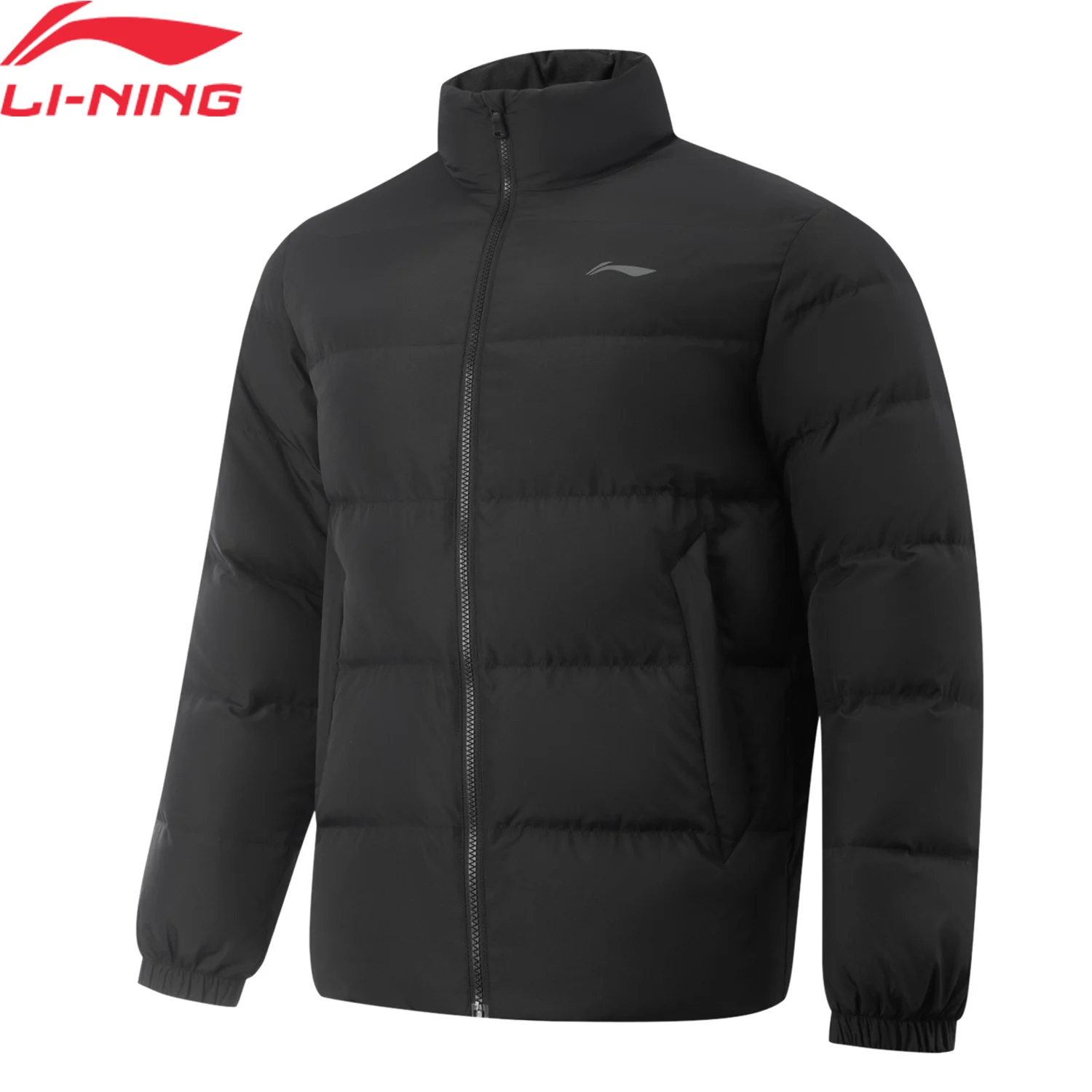 

Li-Ning Men Training Short Down Jacket Winter Warm LN WATER PROOF Comfortable 3D FITTING LiNing Fitness ports Coat AYMV215