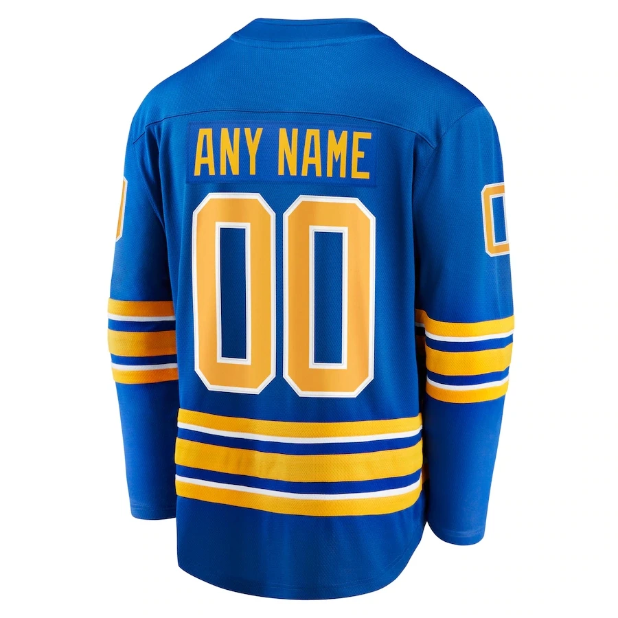 Custom Embroidery Buffalo Hockey Jersey Men Women Youth Ice Hockey Uniform