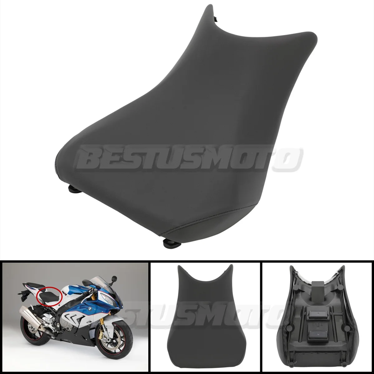 

Motorcycle Front Rider Driver Pillion Seat For BMW S1000RR 2012-2018 2015 2016 2017 S1000R 2014-2021 2019 2020 HP4 2013-2014