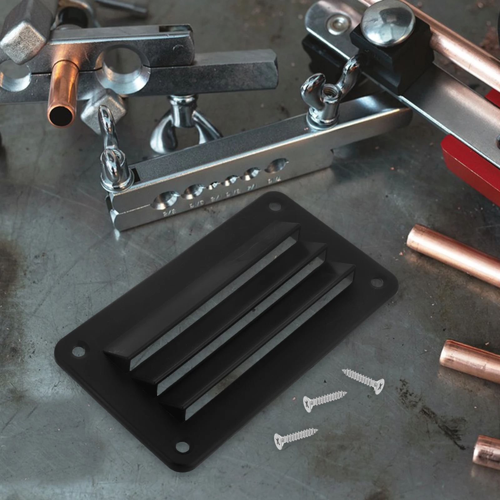 

Marine Ventilation Fan Boat Exhaust Fan Durable Nylon For Yacht Black Easy Install Quiet Operation Venturi Vent Cover