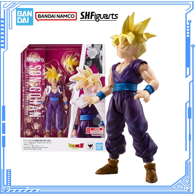 バンダイ純正 ドラゴンボール モデルキット SHF 孫悟飯 ファイター 超サイヤ人悟空 アクションフィギュア コレクションモデル キッズ おもちゃ ギフト