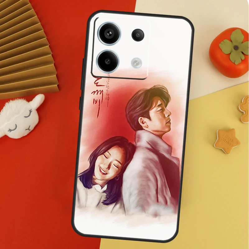 عفريت الدراما الكورية الحال بالنسبة لشاومي ريدمي 13C 14C 10C 12C ريدمي نوت 13 12 11 9 10 14 برو 9S 10S 11S 12S غطاء #4