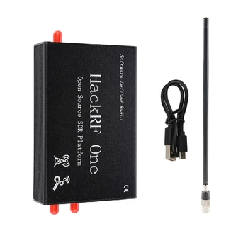 HackRF is a 1MHz to 6GHz SDR software defined radio platform Demo Board with Aluminum Case ANT500 Antenna