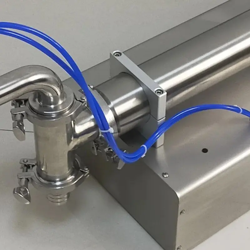 Máquina de Llenado Neumática de Pistón, Máquina de Llenado de Líquidos, Máquina de Envasado de Champú, Agua, Vino, Leche, Jugo, Vinagre