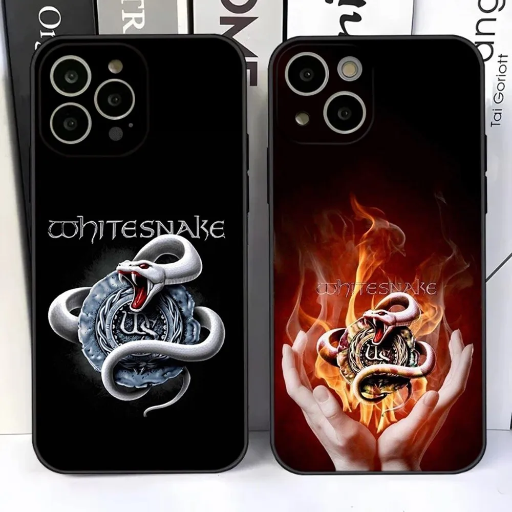 

Music Band Whitesnake Lovehunter Phone Case For iPhone 16,15,14,13,12,11 Plus,Pro,Max,XR,XS,X,7,8 Plus,SE,Mini Silicone Soft