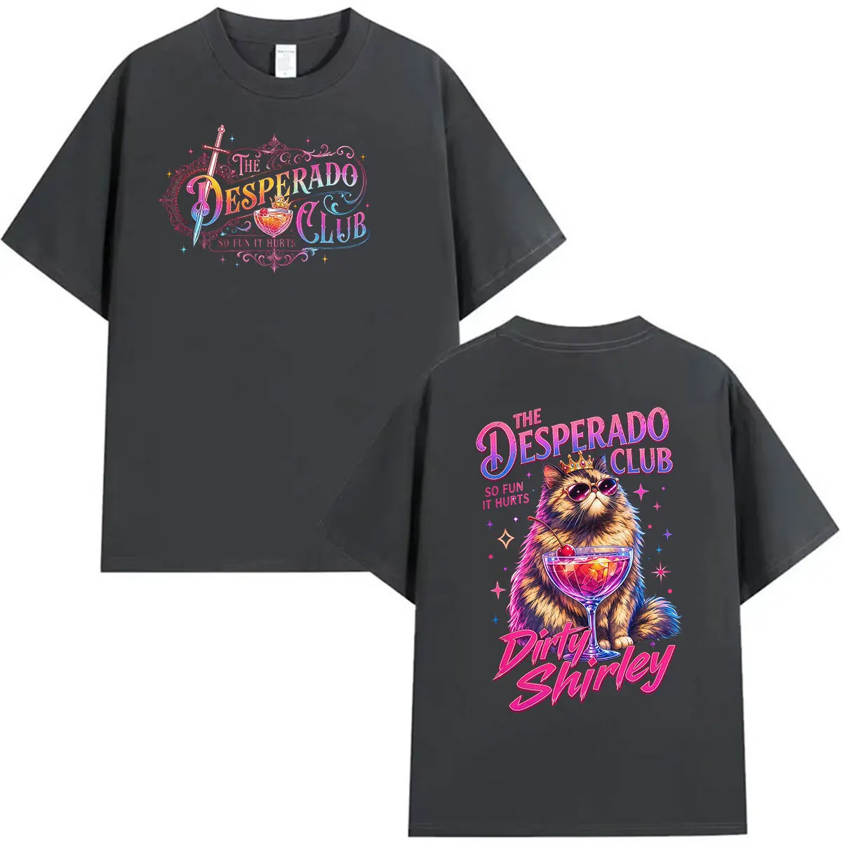Dungeon Crawler Carl Princess Donut Dirty Shirley Game 2026 T-Shirts für Männer und Frauen, Sommermode, 100 % Baumwolle, kurzärmeliges T-Shirt – Detail 6