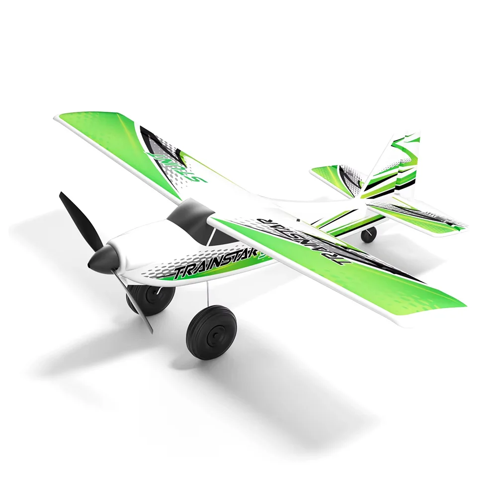VolantexRC Trainstar Stunt 76804 500mm Wingspan 2.4G 4CH مع 6 محاور الدوران بدون فرش EPP RC طائرة المدرب الثابتة الجناح RTF #5