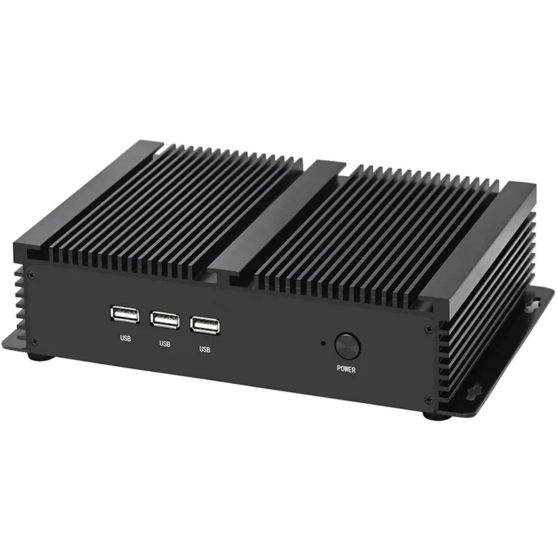 Mini PC industriale Micro computer senza ventola 2xDDR4 I7 1260P I5 1235U I7 1165G7 RS232 COM Supporto Windows 11 Linux per Indust