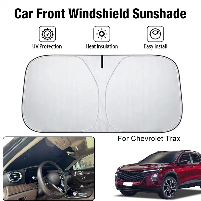 

Foldable Car Windshield Sun Shade UV Block Heat Insulation For Chevrolet Trax Interior Protection Accessories