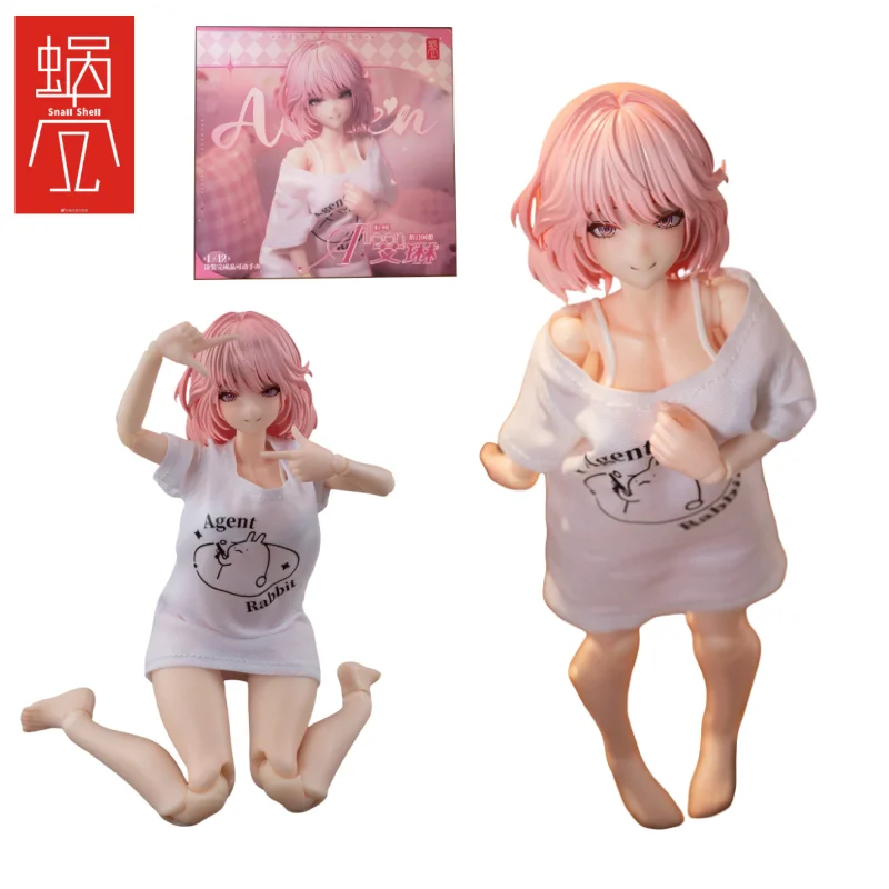 

Snail Shell Origina RA-01L Aileen Loungewear 1/12 Finished Product Movable Figure Toys for Boys Gift Collectible Model Ornaments