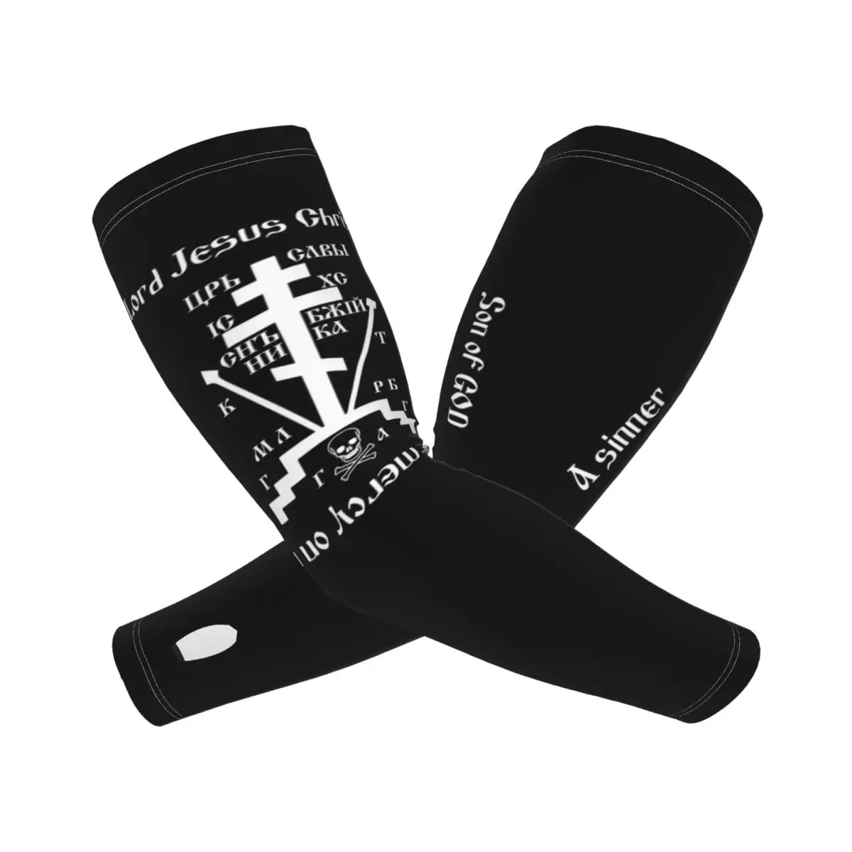 

Крест Русской Православной Церкви (7) Нарукавники на открытом воздухе Защитный чехол от солнца и ультрафиолета Лето Ледяной шелк Велоспорт Татуировки на рукавах