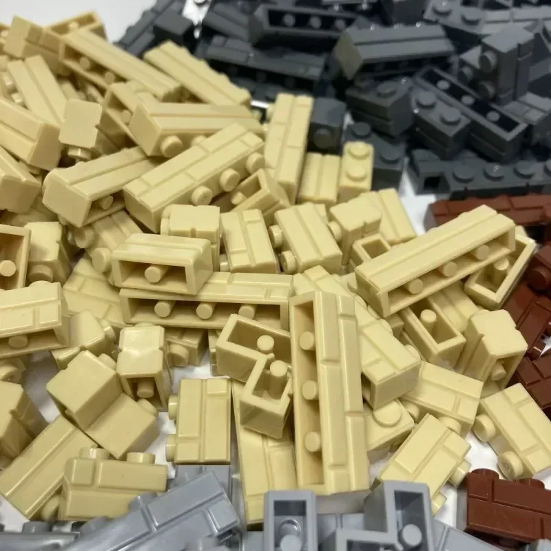 MOC Optics-décennie s Muraux à Carreaux, Briques en Plastique, Construction Mixte, Compatible avec les Marques, DIY, 120 Pièces