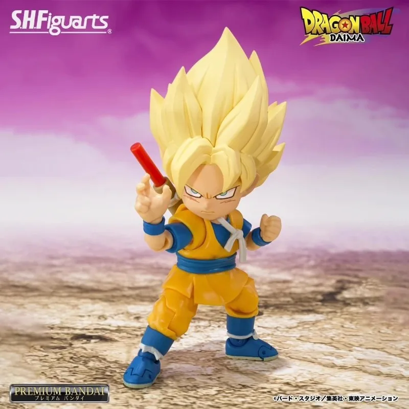 Bandai Tamashii Nations SHF Dragon Ball: The Magic Begins Super Saiyan Son Goku Poseable Action Figure Collectible Toy Gift