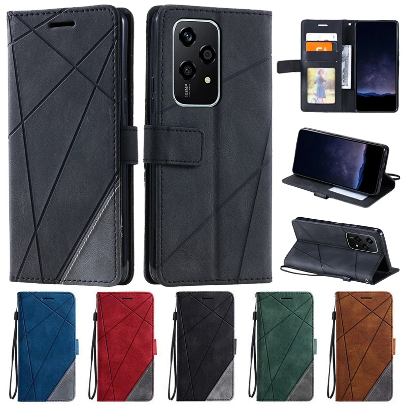 For Coque Honor 200 Lite Cover Luxury Flip Wallet Leather Case on for Fundas Huawei Honor 200 lite Honor200Lite Phone Case