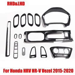 RHD LHD For Honda HRV HR-V Vezel 2015 -2020 window lift switch cover steering wheel gear shift panle air condition outlet cover