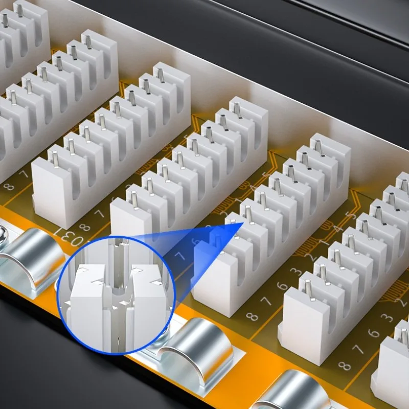 Dtech High Quality Net-work CAT6 Shielded Patch Panel Suitable for Computer Room Wiring Monitoring Center