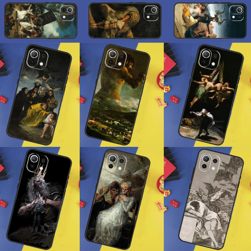 

Spain Francisco Goya Art Case For Xiaomi 14T 11T 12T 13T Pro 13 14 15 Ultra POCO X7 Pro X3 X5 X6 F5 F6 M6 Pro Cover
