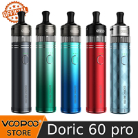 Official VOOPOO Doric 60 Pro Kit 60W with 2500mAh Battery 5ML PNP X Cartridge Fit PNP X Coil Electronic Cigarette VapeVaporizer