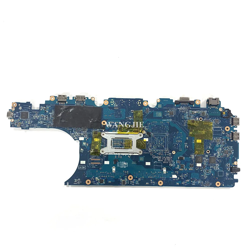 Imagem -02 - Placa-mãe Portátil para Dell Latitude E5570 100 Totalmente Testado Cpu Sr2fu La-c841p Cn0k6hjf 0k6hjf K6hjf 100