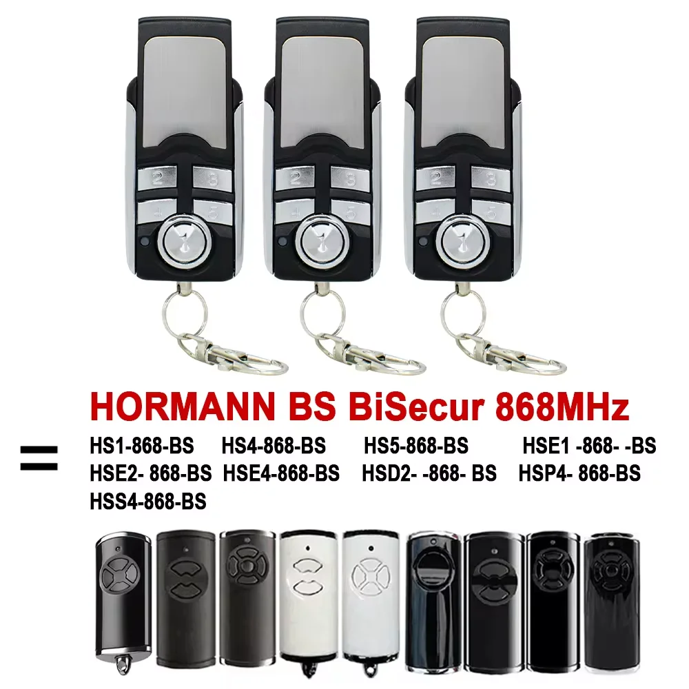 HORMANN Garage Door Opener 868MHz HORMANN HSE4-868-BS HS1-868-BS HS4-868-BS HS5-868-BS HSE2-868-BS HSS4 HSP4 868 BS Controller