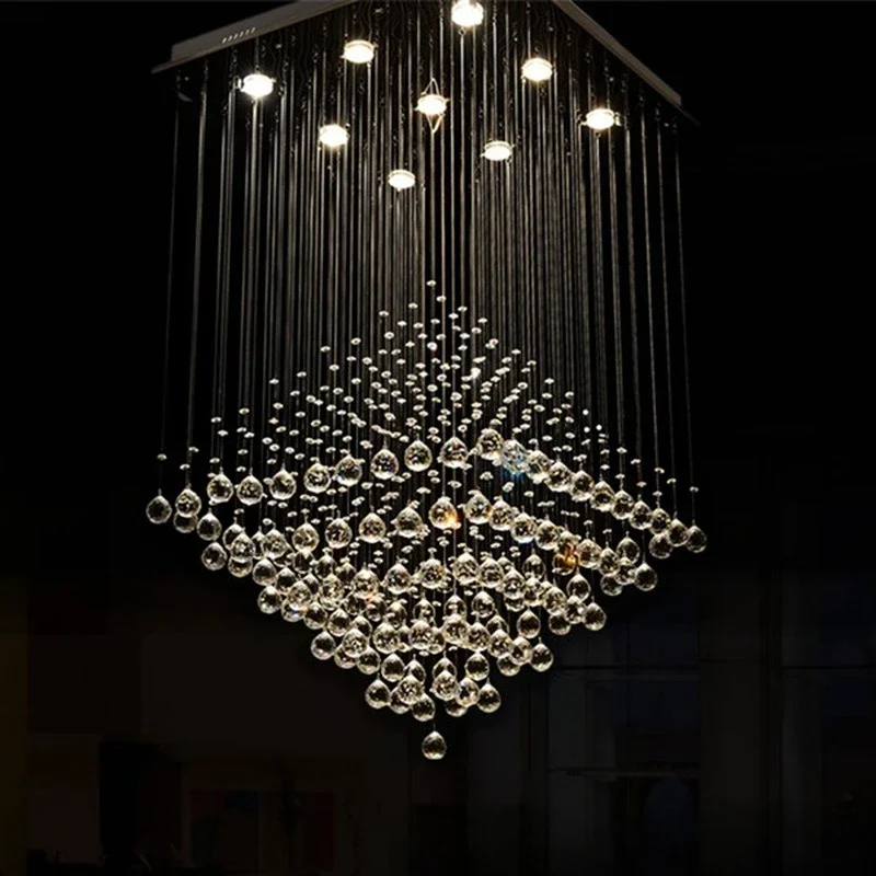 Living room crystal chandelier Amazon simple personality dining room bedroom study