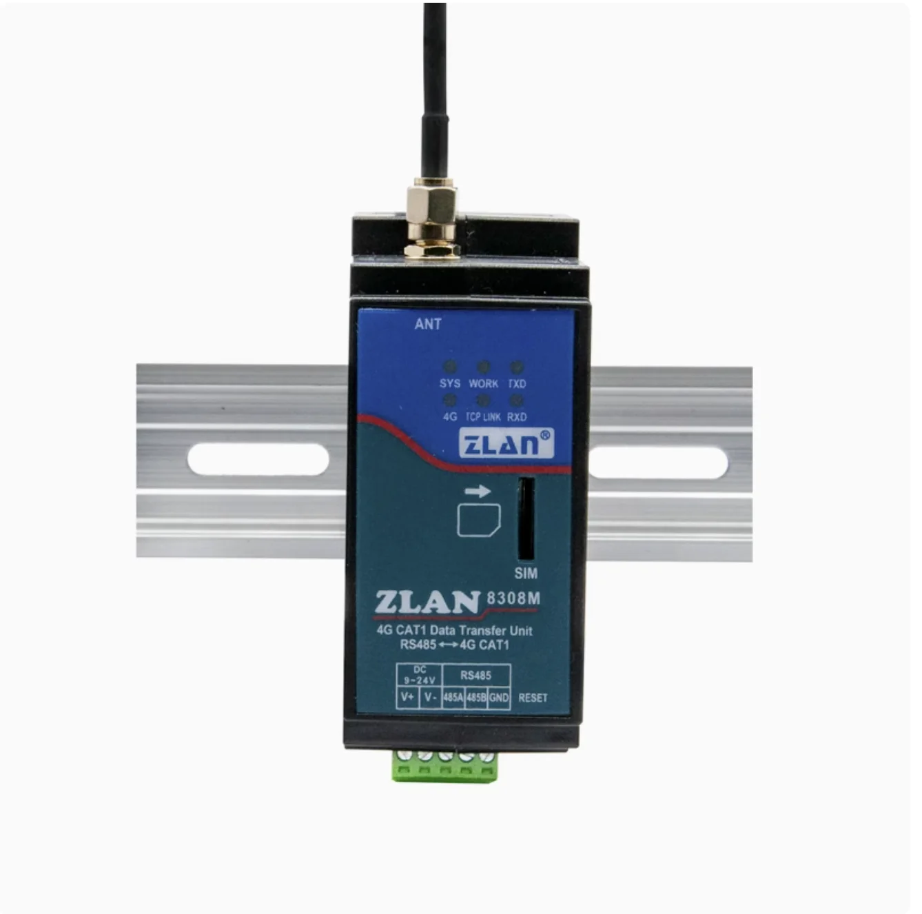 

DTU RS485 to 4G Transparent Transmission Module MQTT Data Acquisition JSON edge Computing Internet Gateway Industrial Din- rail