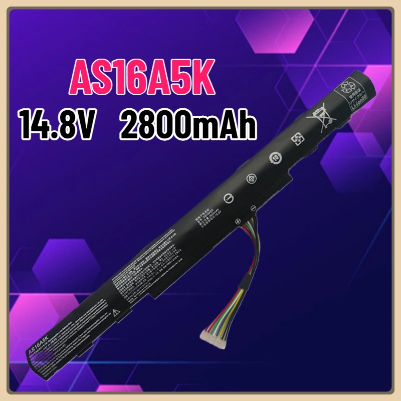 

AS16A5K 14.8V 41.4Wh Battery Replacement for Acer E5-475G/523G/576G/774G N16Q1 N16Q2