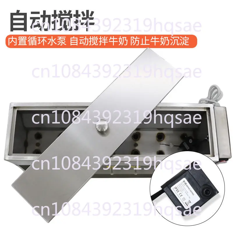 Stainless Steel Double-sided Automatic Constant Temperature Lamb Feeder Piglet Feeding Device Pig Milk Replenishment Artifact