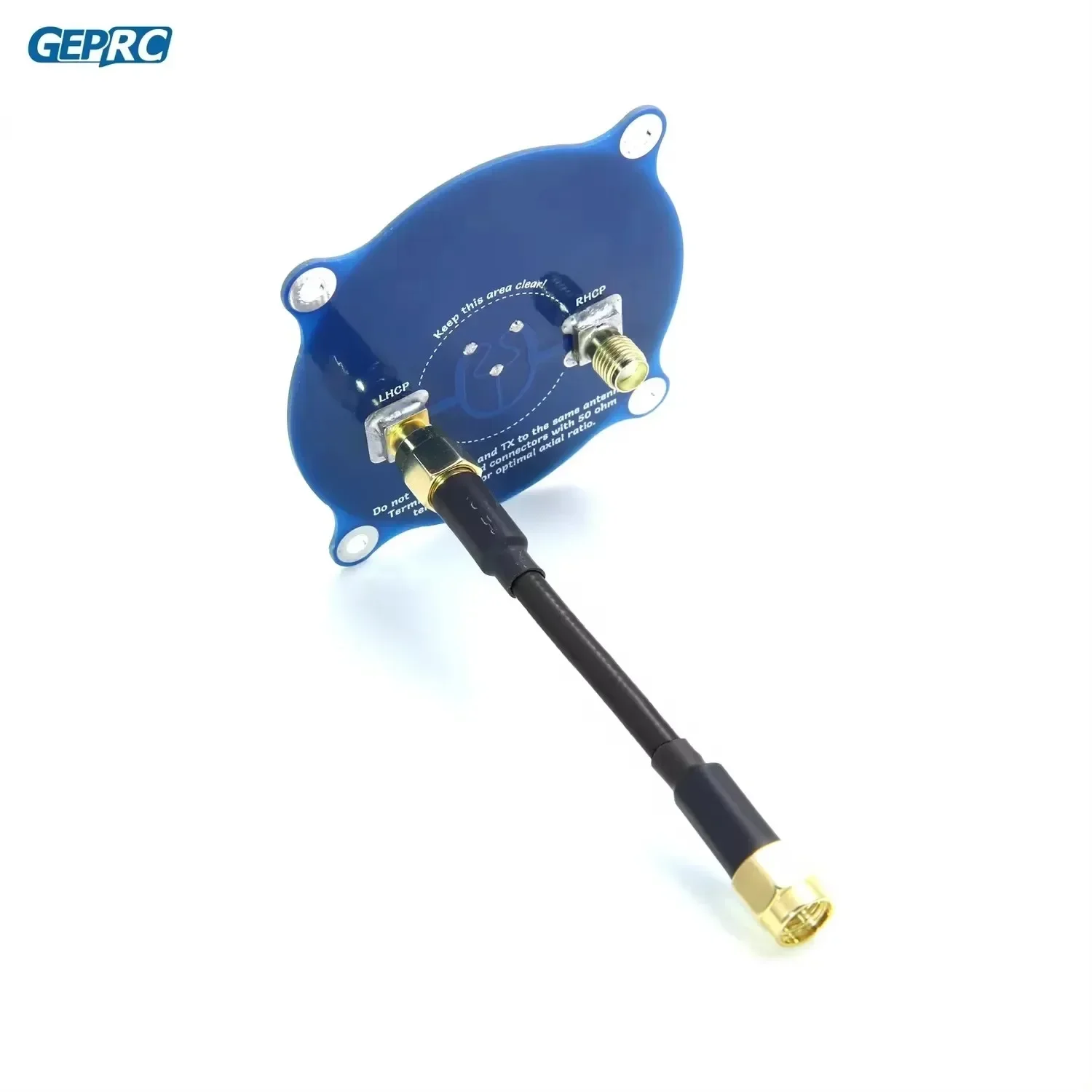 GEPRC Triple Feed Patch-1 5.8G FPV Antenna - 9.4DBI Circular Polarized RHCP/LHCP for Fatshark Skyzone Goggles DIY